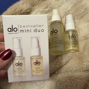 Alo Best-Seller Mini Duo Set and magnesium sprays